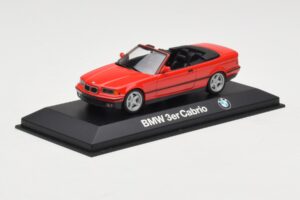 BMW 3 Series E30 Kabrió Piros Minichamps 1:43 80429421500 Fém – 2. kép a 4-ből