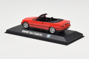 BMW 3 Series E30 Kabrió Piros Minichamps 1:43 80429421500 Fém – 3. kép a 4-ből