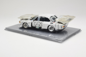 BMW 3.0 CSL Art Car Frank Stella Minichamps 1:18 80430150928 Fém – 5. kép a 6-ből