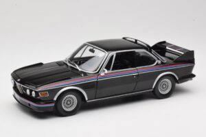 BMW 3.0 CSL E9 Fekete Minichamps 1:18 180029025 Fém