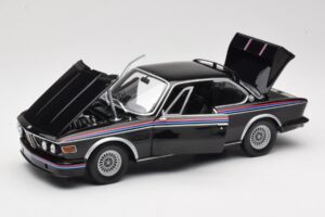 BMW 3.0 CSL E9 Fekete Minichamps 1:18 180029025 Fém – 2. kép a 8-ből