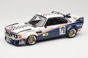 BMW 3.0 CSL E9 Garage Du Bac #76 P. Depnic / H. Coulon 24 Hours of Le Mans 1977 Minichamps 1:18 155772576 Fém