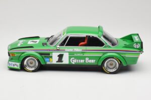 BMW 3.0 CSL E9 #1 Alpina G. Nilsson / D. Quester Winners Nürburgring 1977 Minichamps 1:18 155772501 Fém – 3. kép a 6-ből
