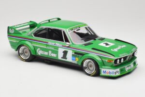 BMW 3.0 CSL E9 #1 Alpina G. Nilsson / D. Quester Winners Nürburgring 1977 Minichamps 1:18 155772501 Fém – 4. kép a 6-ből