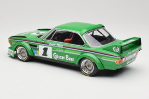 BMW 3.0 CSL E9 #1 Alpina G. Nilsson / D. Quester Winners Nürburgring 1977 Minichamps 1:18 155772501 Fém – 5. kép a 6-ből