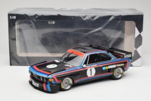 BMW 3.0 CSL E9 #1 BMW Motorsport H-J. Stuck Winner Norisring Trophy 1974 Minichamps 1:18 155742691 Fém – 6. kép a 6-ből