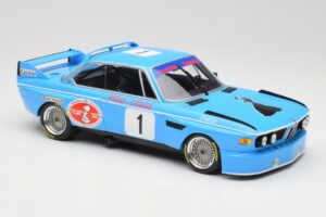 BMW 3.0 CSL E9 #1 Precision Liegeoise J. Peltier / C. Lafosse Winners 4 Hours Monza 1974 Minichamps 1:18 155742681 Fém – 3. kép a 6-ből
