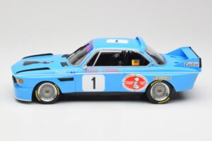 BMW 3.0 CSL E9 #1 Precision Liegeoise J. Peltier / C. Lafosse Winners 4 Hours Monza 1974 Minichamps 1:18 155742681 Fém – 5. kép a 6-ből