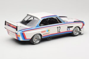 BMW 3.0 CSL E9 #12 BMW Motorsport C. Amon / H-J. Stuck Winners 6 Hours Nurburgring 1973 Minichamps 1:18 155732612 Fém – 2. kép a 6-ből