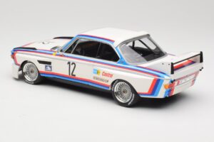 BMW 3.0 CSL E9 #12 BMW Motorsport C. Amon / H-J. Stuck Winners 6 Hours Nurburgring 1973 Minichamps 1:18 155732612 Fém – 5. kép a 6-ből