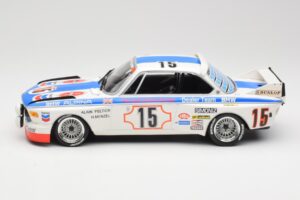 BMW 3.0 CSL E9 #15 BMW Alpina J. Peltier / H. Menzel 24 Hours of Spa 1973 Minichamps 1:18 155732695 Fém – 3. kép a 6-ből