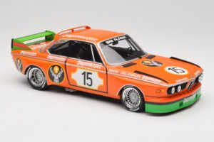 BMW 3.0 CSL E9 #15 Jägermeister Racing N. Lauda / G. Joisten 6 Hours Nurburgring 1973 Minichamps 1:18 155732615 Fém – 4. kép a 6-ből