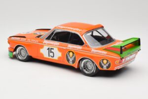 BMW 3.0 CSL E9 #15 Jägermeister Racing N. Lauda / G. Joisten 6 Hours Nurburgring 1973 Minichamps 1:18 155732615 Fém – 5. kép a 6-ből