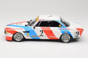 BMW 3.0 CSL E9 #2 Luigi Racing A. de Fierlant / P. Xhenceval Winners 24 Hours of Spa 1975 Minichamps 1:18 155752602 Fém – 3. kép a 6-ből