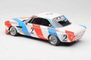 BMW 3.0 CSL E9 #2 Luigi Racing A. de Fierlant / P. Xhenceval Winners 24 Hours of Spa 1975 Minichamps 1:18 155752602 Fém – 5. kép a 6-ből