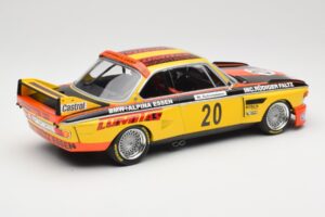 BMW 3.0 CSL E9 #20 BMW Faltz Alpina W. Werner / H. Schommers Norisring Trophy 1974 Minichamps 1:18 155742620 Fém – 2. kép a 6-ből