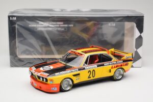 BMW 3.0 CSL E9 #20 BMW Faltz Alpina W. Werner / H. Schommers Norisring Trophy 1974 Minichamps 1:18 155742620 Fém – 6. kép a 6-ből