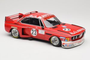 BMW 3.0 CSL E9 #23 Faltz Alpina A. de Fierlant / H. Grohs Zandvoort Trophy 1975 Minichamps 1:18 155752623 Fém – 4. kép a 6-ből