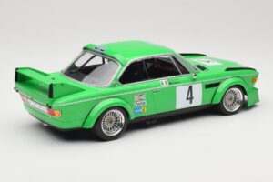 BMW 3.0 CSL E9 #4 Jolly Club Milano C. Finotto / C. Facetti Winners ETCC Zandvoort 1979 Minichamps 1:18 155792504 Fém – 2. kép a 6-ből