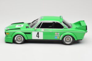 BMW 3.0 CSL E9 #4 Jolly Club Milano C. Finotto / C. Facetti Winners ETCC Zandvoort 1979 Minichamps 1:18 155792504 Fém – 3. kép a 6-ből