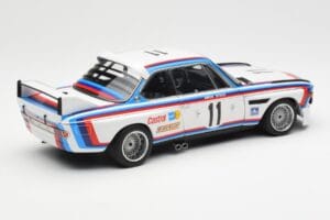 BMW 3.0 CSL #11 C. Amon / H. Stuck 24 Hours of Spa 1973 AUTOart 1:18 87347 Fém – 3. kép a 8-ből