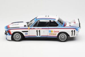 BMW 3.0 CSL #11 C. Amon / H. Stuck 24 Hours of Spa 1973 AUTOart 1:18 87347 Fém – 4. kép a 8-ből