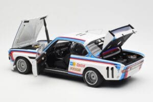 BMW 3.0 CSL #11 C. Amon / H. Stuck 24 Hours of Spa 1973 AUTOart 1:18 87347 Fém – 5. kép a 8-ből