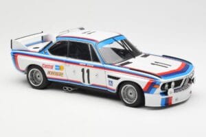 BMW 3.0 CSL #11 C. Amon / H. Stuck 24 Hours of Spa 1973 AUTOart 1:18 87347 Fém – 6. kép a 8-ből