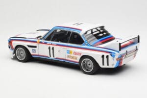 BMW 3.0 CSL #11 C. Amon / H. Stuck 24 Hours of Spa 1973 AUTOart 1:18 87347 Fém – 7. kép a 8-ből