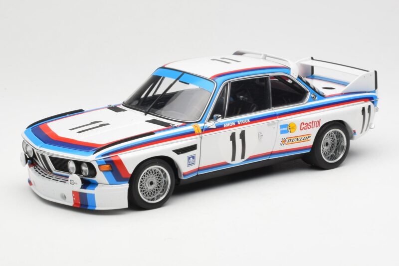 BMW 3.0 CSL #11 C. Amon / H. Stuck 24 Hours of Spa 1973 AUTOart 1:18 87347 Fém