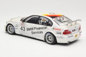 BMW 320i E46 #43 D. Muller WTCC 2005 AUTOart 1:18 80543 Fém – 5. kép a 6-ből