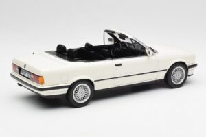 BMW 325i E30 Kabrió Alpine Fehér Norev 1:18 183213 Fém – 2. kép a 6-ből