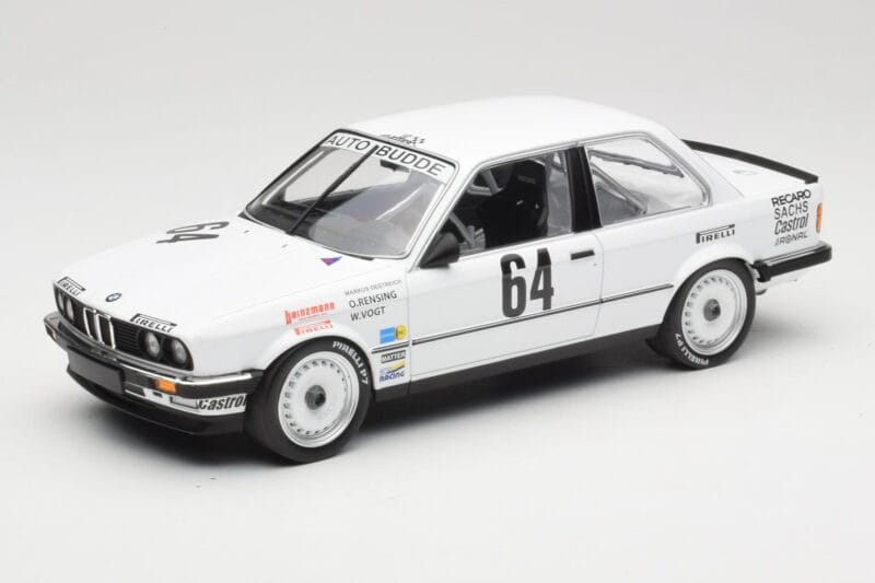 BMW 325i E30 #64 Auto Budde K. Oestreich / E. Rensing Winner 24 Hours Nürburgring 1986 Minichamps 1:18 155862664 Fém