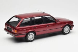 BMW 325i E30 Touring Piros Metallic Norev 1:18 183218 Fém – 2. kép a 6-ből