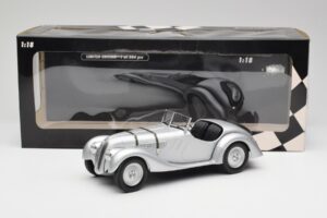BMW 328 Ezüst Minichamps 1:18 155025030 Fém – 6. kép a 6-ből