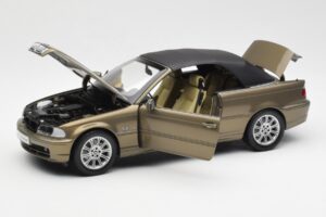BMW 328Ci E46 Kabrió Individual Réz Metallic Limitált Kiadás Kyosho 1:18 80430395004 Fém – 2. kép a 8-ből