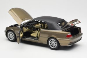 BMW 328Ci E46 Kabrió Individual Réz Metallic Limitált Kiadás Kyosho 1:18 80430395004 Fém – 5. kép a 8-ből