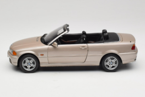 BMW 328i E46 Kabrió Sand Beige Metallic Kyosho 1:18 80430009756 Fém – 5. kép a 9-ből
