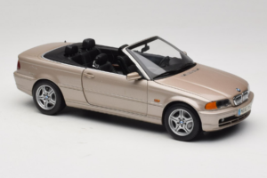BMW 328i E46 Kabrió Sand Beige Metallic Kyosho 1:18 80430009756 Fém – 7. kép a 9-ből