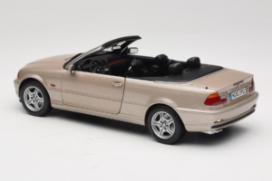 BMW 328i E46 Kabrió Sand Beige Metallic Kyosho 1:18 80430009756 Fém – 8. kép a 9-ből