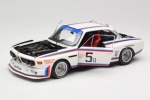BMW 3.5 CSL E9 Gr.5 #5 K.W.M. Racing K. Miller / D. Cowart 6 Hours of Watkins Glen 1979 Minichamps 1:18 180792005 Fém – 2. kép a 8-ből
