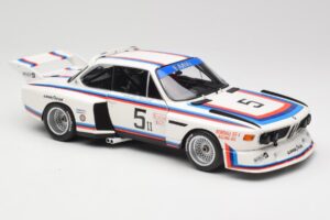 BMW 3.5 CSL E9 Gr.5 #5 K.W.M. Racing K. Miller / D. Cowart 6 Hours of Watkins Glen 1979 Minichamps 1:18 180792005 Fém – 6. kép a 8-ből