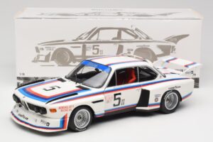 BMW 3.5 CSL E9 Gr.5 #5 K.W.M. Racing K. Miller / D. Cowart 6 Hours of Watkins Glen 1979 Minichamps 1:18 180792005 Fém – 8. kép a 8-ből