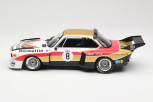 BMW 3.5 CSL E9 Hermetite #8 J. Fitzpatrick / T. Walkinshaw 1000 km Nurburgring 1976 Minichamps 1:18 155762608 Fém – 3. kép a 6-ből