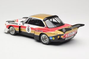 BMW 3.5 CSL E9 Hermetite #8 J. Fitzpatrick / T. Walkinshaw 1000 km Nurburgring 1976 Minichamps 1:18 155762608 Fém – 5. kép a 6-ből
