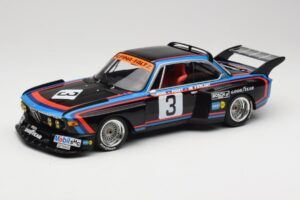 BMW 3.5 CSL E9 #3 A. de Fierlant / H. Grohs 6 Hours Silverstone 1976 Minichamps 1:18 155762603 Fém