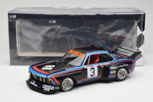 BMW 3.5 CSL E9 #3 A. de Fierlant / H. Grohs 6 Hours Silverstone 1976 Minichamps 1:18 155762603 Fém – 6. kép a 6-ből
