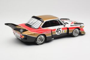 BMW 3.5 CSL E9 #45 Hermetite T. Walkinshaw / J. Fitzpatrick 24 Hours of Le Mans 1976 Minichamps 1:18 155762645 Fém – 2. kép a 6-ből