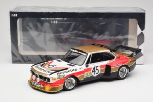 BMW 3.5 CSL E9 #45 Hermetite T. Walkinshaw / J. Fitzpatrick 24 Hours of Le Mans 1976 Minichamps 1:18 155762645 Fém – 6. kép a 6-ből