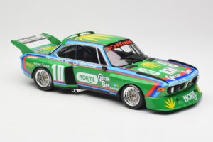BMW 3.5 CSL E9 Schnitzer #10 D. Quester / R. Peterson 6 Hours Watkins Glen 1976 Minichamps 1:18 155762610 Fém – 4. kép a 6-ből